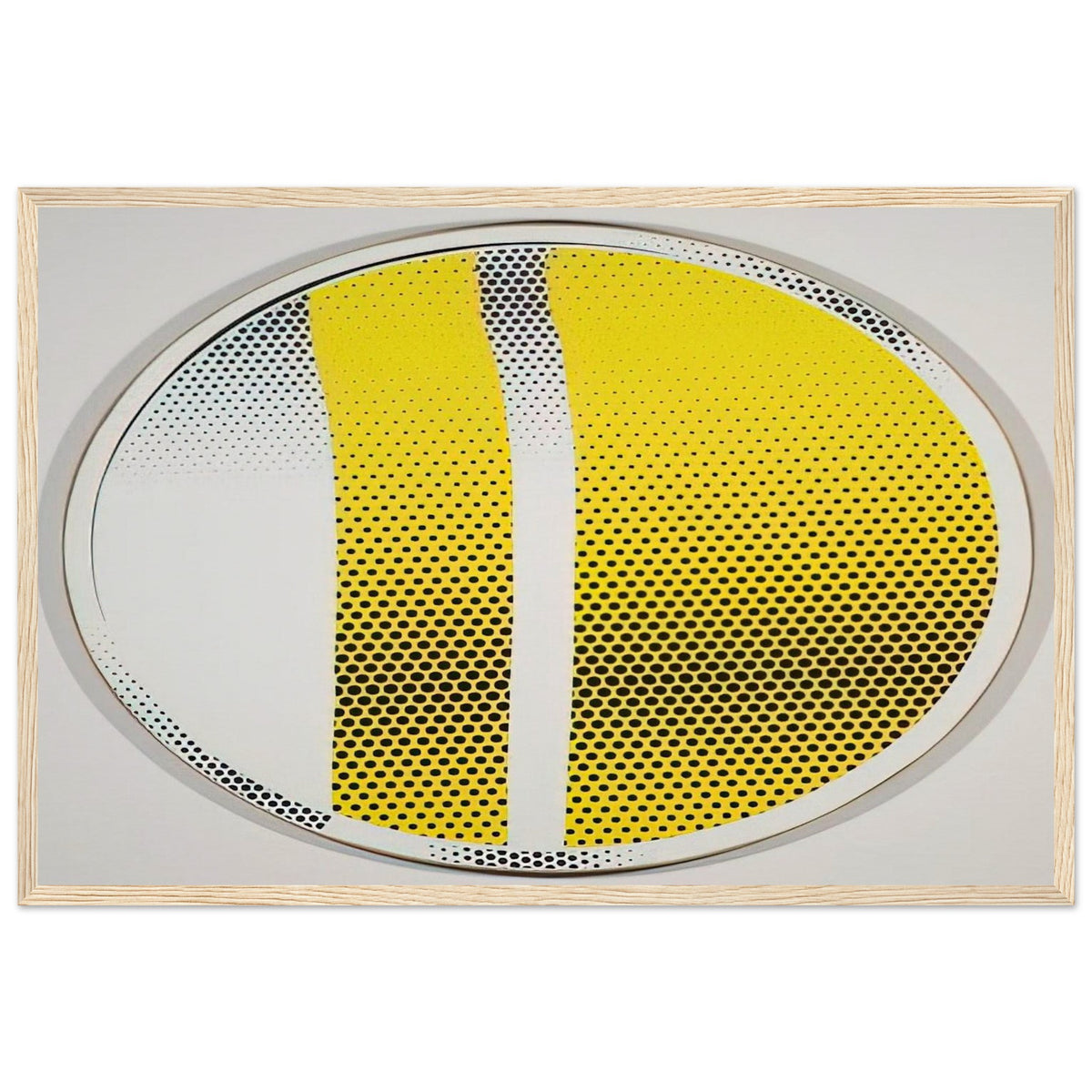 MIRROR 4 1970 3 Framed Poster | Roy Lichtenstein Framed Prints Wall Art | Roy Lichtenstein Shop