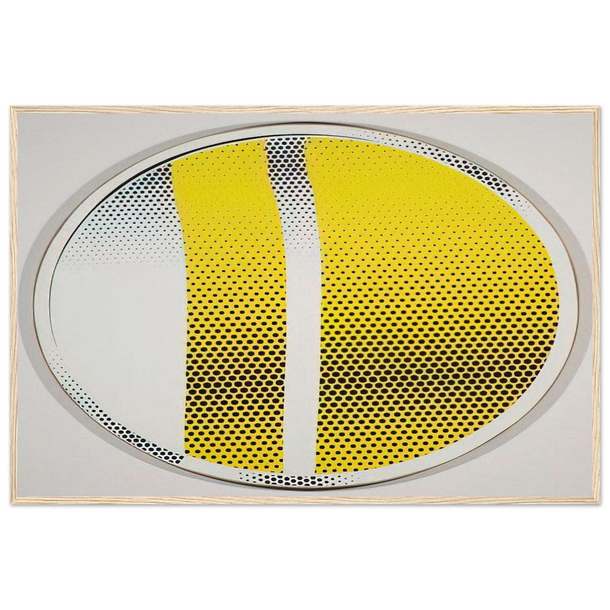 MIRROR 4 1970 3 Framed Poster | Roy Lichtenstein Framed Prints Wall Art | Roy Lichtenstein Shop
