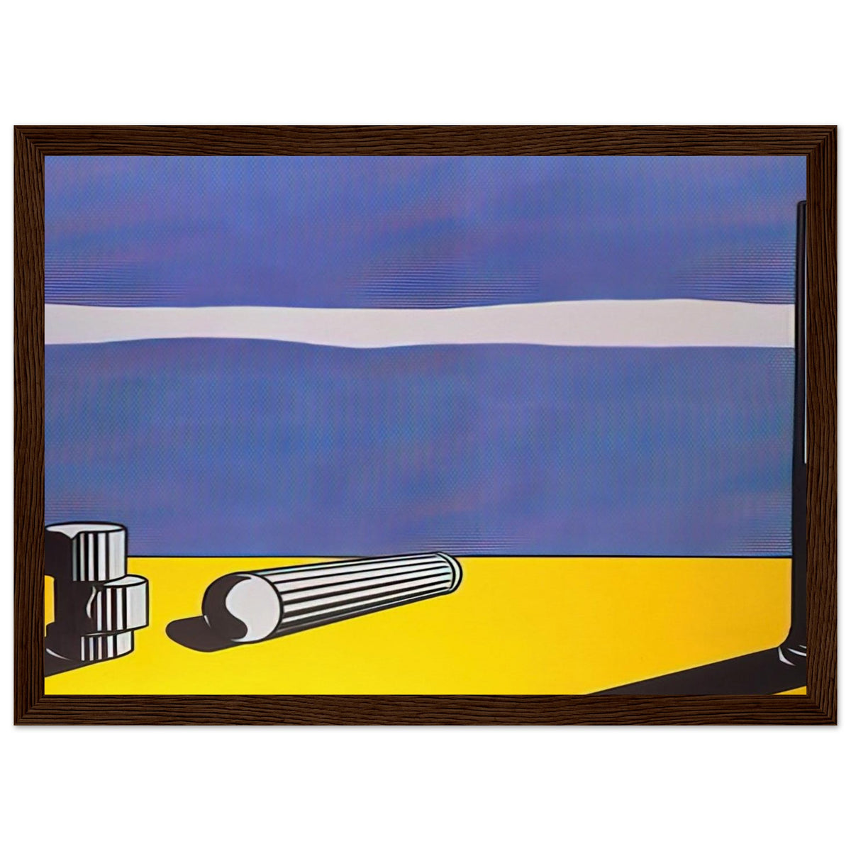 RUINS 1965 Framed Poster | Roy Lichtenstein Framed Prints Wall Art | Roy Lichtenstein Shop