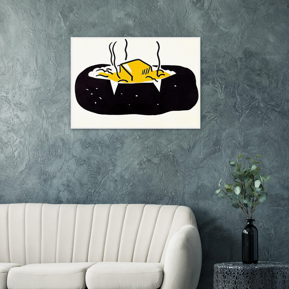 BAKED POTATO 1962 1 Framed Poster | Roy Lichtenstein Framed Prints Wall Art | Roy Lichtenstein Shop