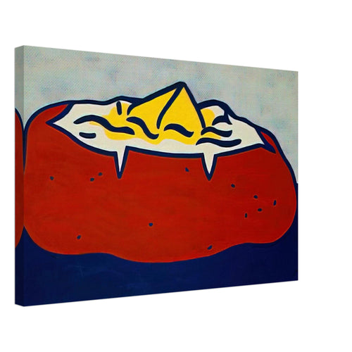 BAKED POTATO 1962 Canvas | Roy Lichtenstein Canvas | Roy Lichtenstein Shop