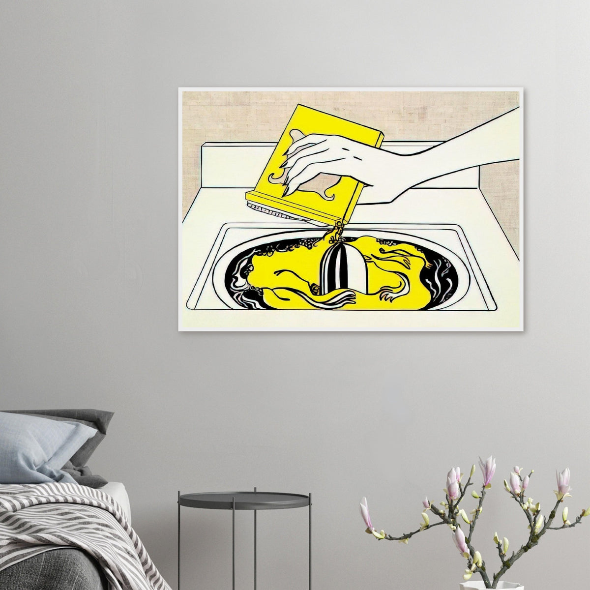 WASHING MACHINE 1961 Framed Poster | Roy Lichtenstein Framed Prints Wall Art | Roy Lichtenstein Shop