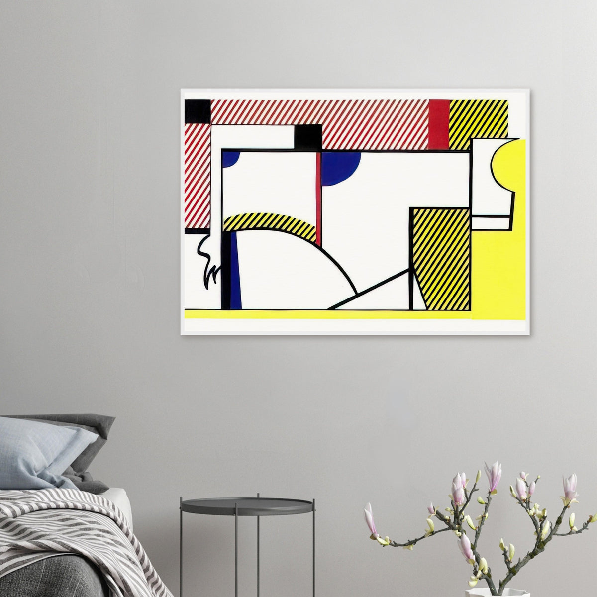 BULL VI 1973 Framed Poster | Roy Lichtenstein Framed Prints Wall Art | Roy Lichtenstein Shop
