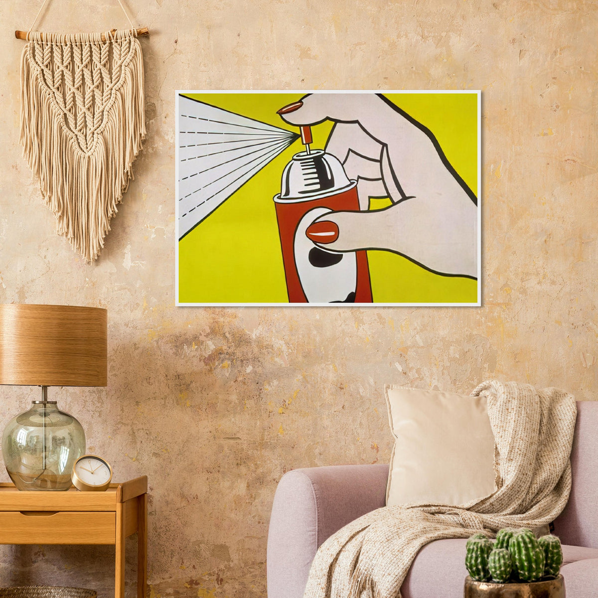 SPRAY 1962 Framed Poster | Roy Lichtenstein Framed Prints Wall Art | Roy Lichtenstein Shop