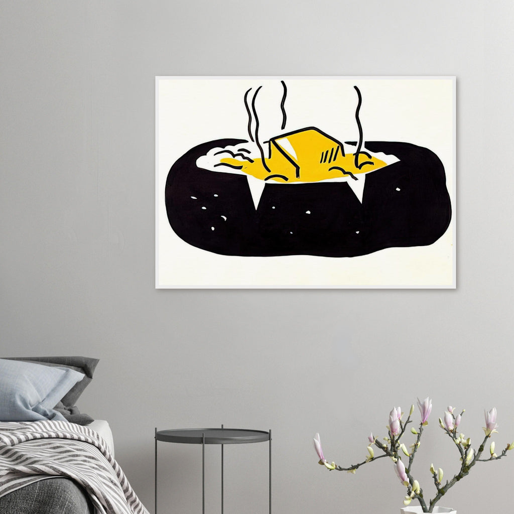 BAKED POTATO 1962 1 Framed Poster | Roy Lichtenstein Framed Prints Wall Art | Roy Lichtenstein Shop
