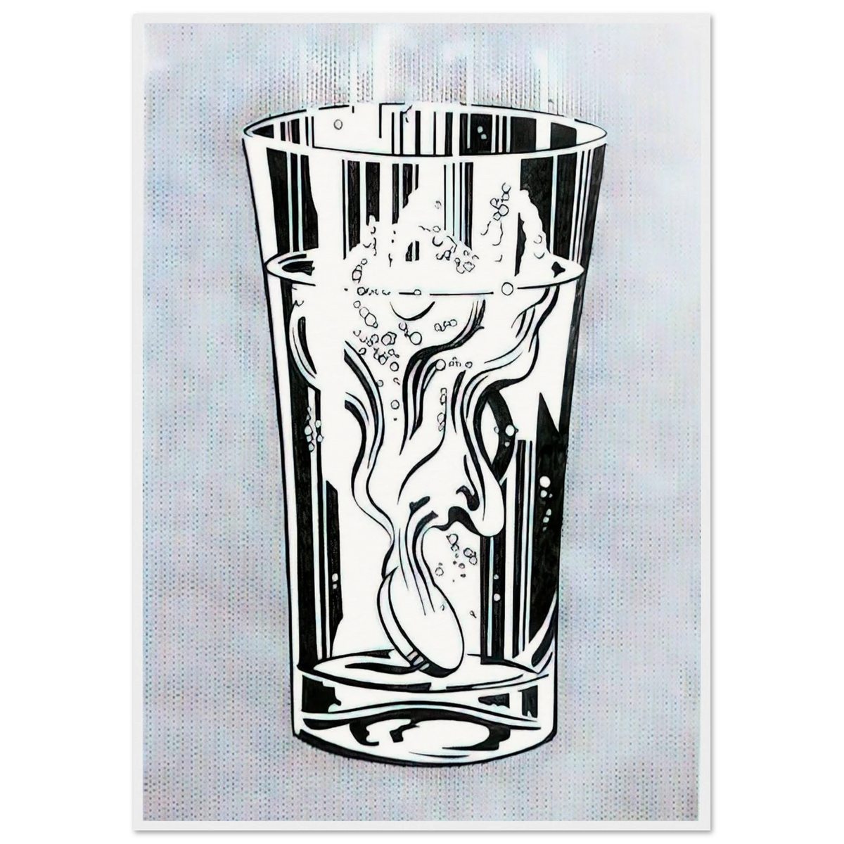 ALKA SELTZER 1966 Framed Poster | Roy Lichtenstein Framed Prints Wall Art | Roy Lichtenstein Shop