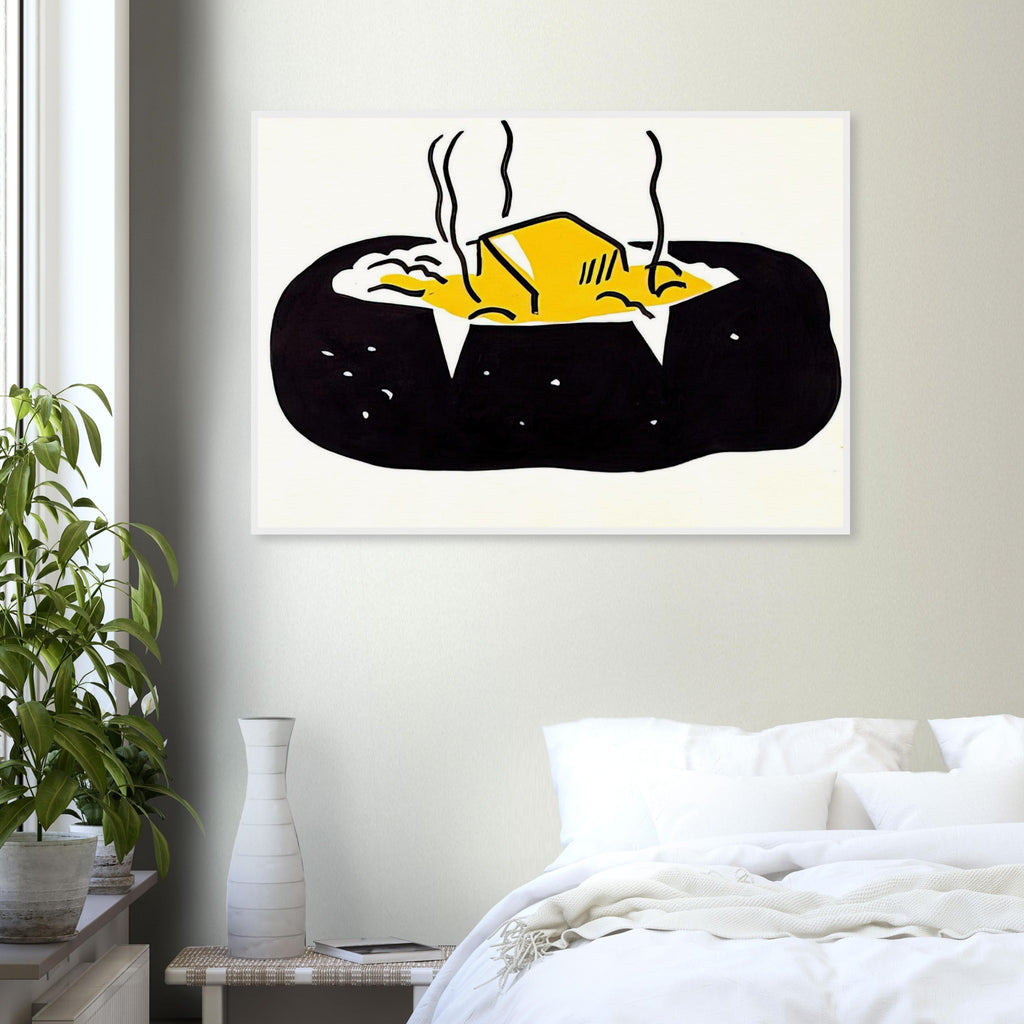 BAKED POTATO 1962 1 Framed Poster | Roy Lichtenstein Framed Prints Wall Art | Roy Lichtenstein Shop
