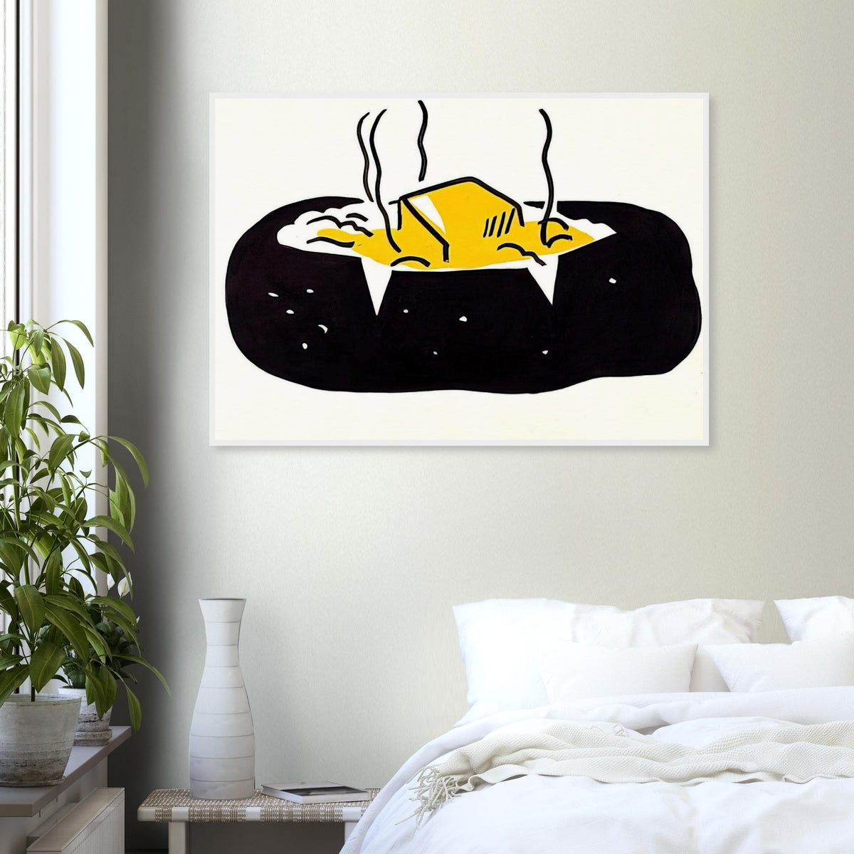 BAKED POTATO 1962 1 Framed Poster | Roy Lichtenstein Framed Prints Wall Art | Roy Lichtenstein Shop