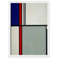 NONOBJECTIVE II 1964 Framed Poster | Roy Lichtenstein Framed Prints Wall Art | Roy Lichtenstein Shop