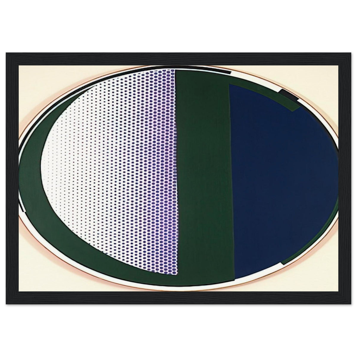 MIRROR 1972 Framed Poster | Roy Lichtenstein Framed Prints Wall Art | Roy Lichtenstein Shop