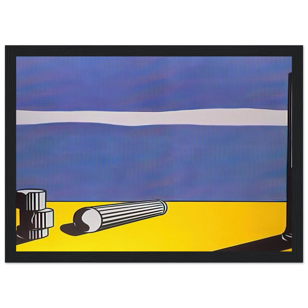 RUINS 1965 Framed Poster | Roy Lichtenstein Framed Prints Wall Art | Roy Lichtenstein Shop