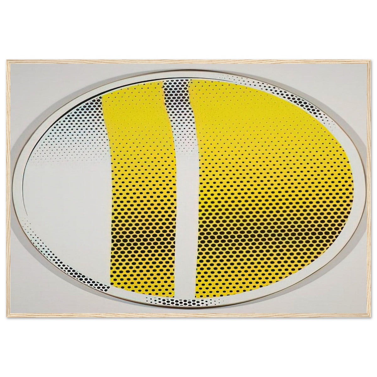 MIRROR 4 1970 3 Framed Poster | Roy Lichtenstein Framed Prints Wall Art | Roy Lichtenstein Shop