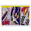 AS I OPENED FIRE 1964 Framed Poster | Roy Lichtenstein Framed Prints Wall Art | Roy Lichtenstein Shop