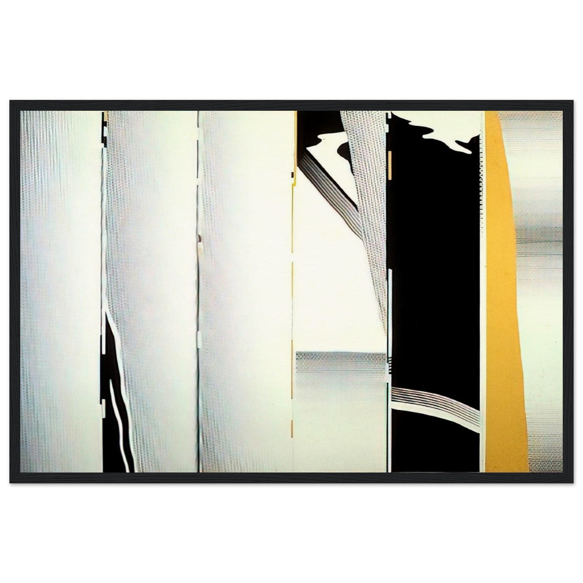MIRROR SIX PANELS 1 1970 Framed Poster | Roy Lichtenstein Framed Prints Wall Art | Roy Lichtenstein Shop