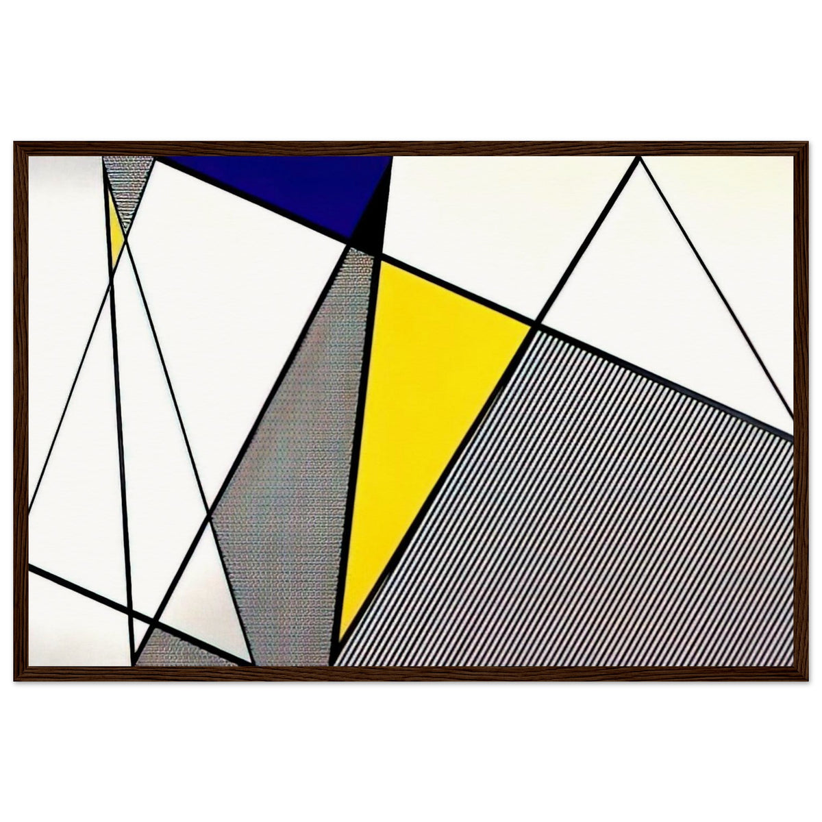 PERFECT PAINTING 1 1985 Framed Poster | Roy Lichtenstein Framed Prints Wall Art | Roy Lichtenstein Shop