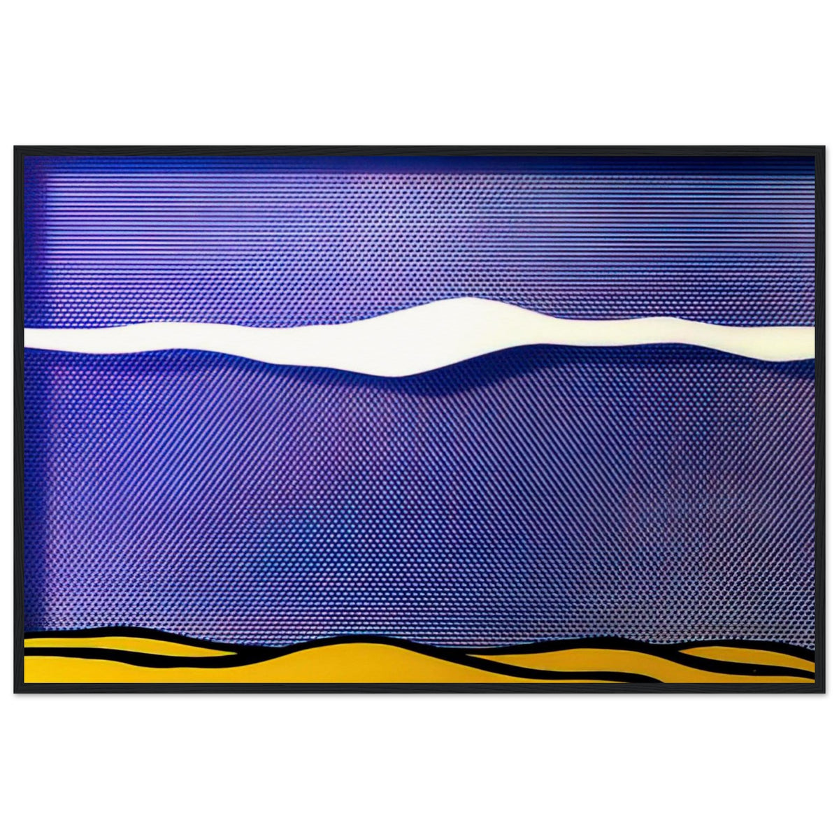 ARCTIC LANDSCAPE 1964 Framed Poster | Roy Lichtenstein Framed Prints Wall Art | Roy Lichtenstein Shop