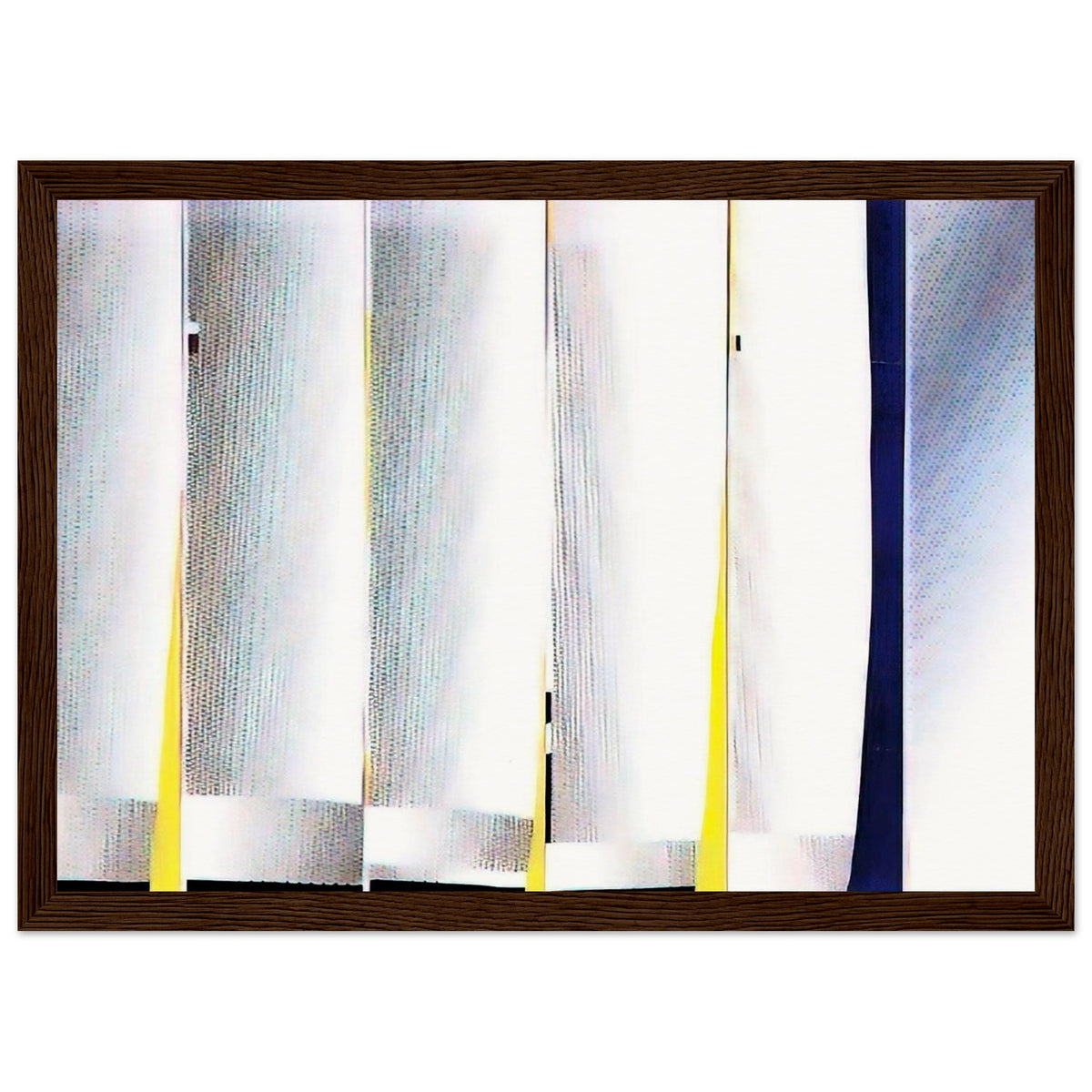 MIRROR SIX PANELS 3 1971 Framed Poster | Roy Lichtenstein Framed Prints Wall Art | Roy Lichtenstein Shop