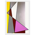 IMPERFECT PAINTING 1986 Framed Poster | Roy Lichtenstein Framed Prints Wall Art | Roy Lichtenstein Shop