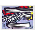 LITTLE BIG PAINTING 1965 Framed Poster | Roy Lichtenstein Framed Prints Wall Art | Roy Lichtenstein Shop