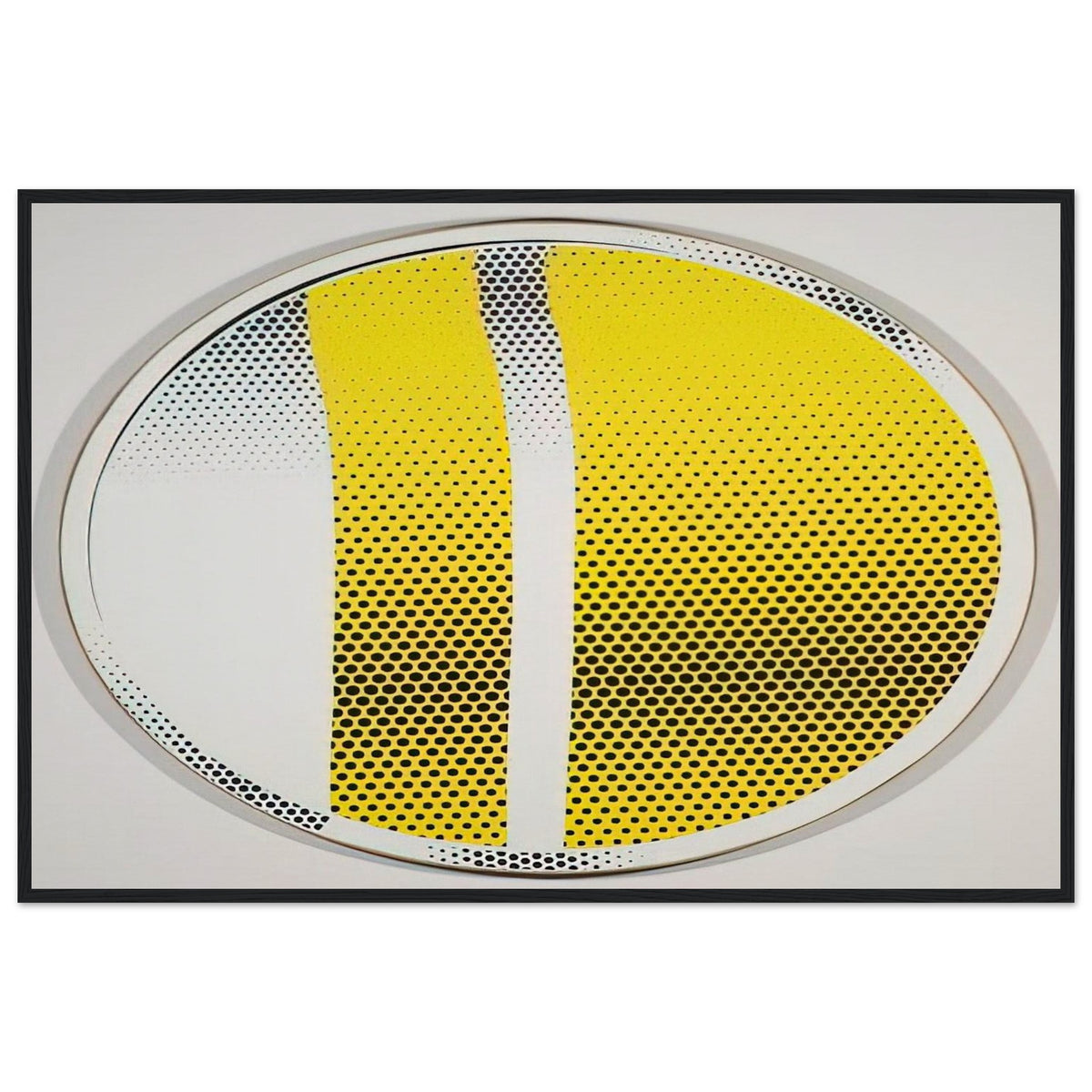 MIRROR 4 1970 3 Framed Poster | Roy Lichtenstein Framed Prints Wall Art | Roy Lichtenstein Shop