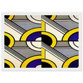 MODULAR PAINTING WITH FOUR PANELS 1 1969 Framed Poster | Roy Lichtenstein Framed Prints Wall Art | Roy Lichtenstein Shop