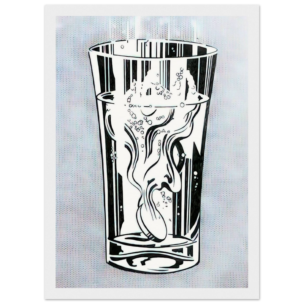 ALKA SELTZER 1966 Framed Poster | Roy Lichtenstein Framed Prints Wall Art | Roy Lichtenstein Shop