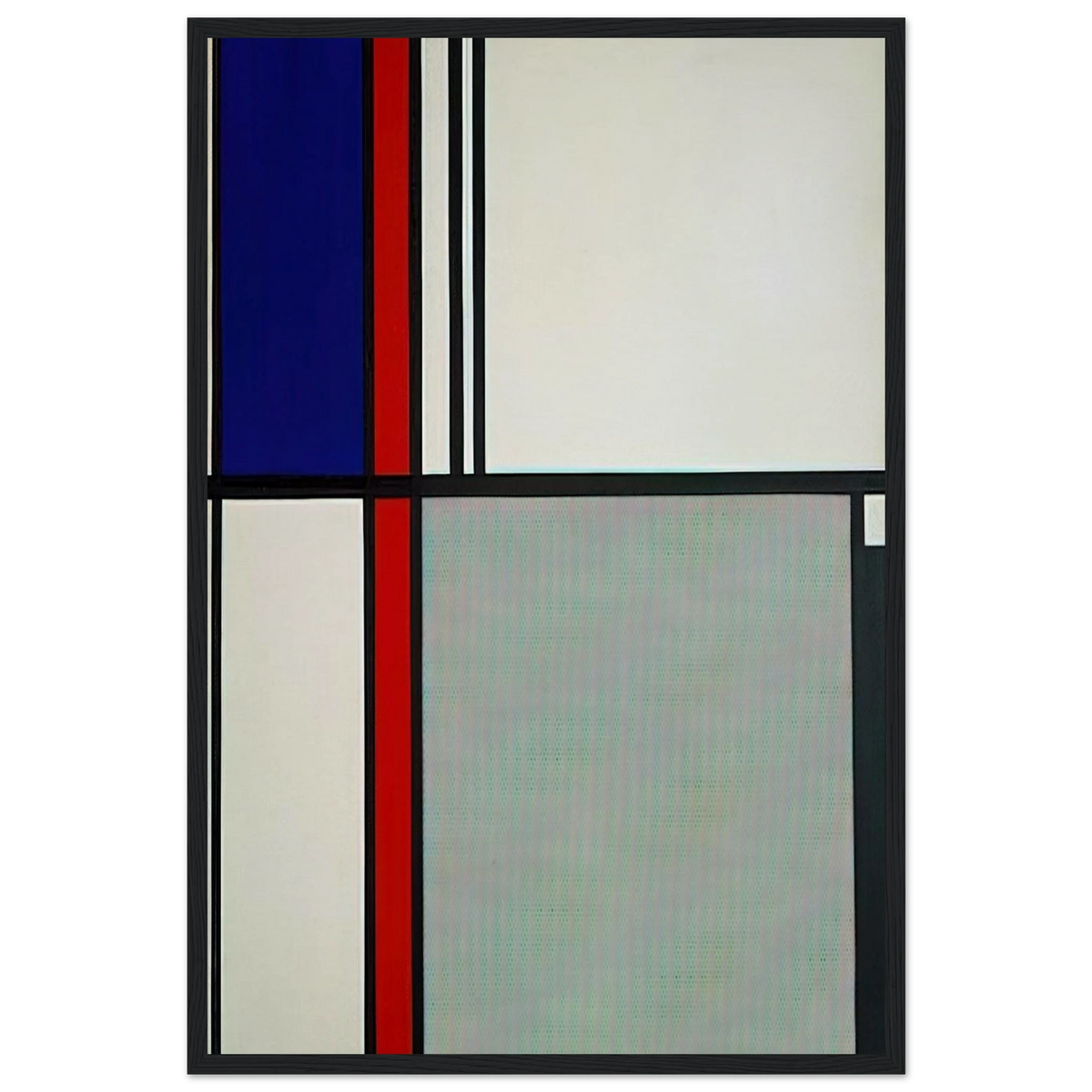 NONOBJECTIVE II 1964 Framed Poster | Roy Lichtenstein Framed Prints Wall Art | Roy Lichtenstein Shop
