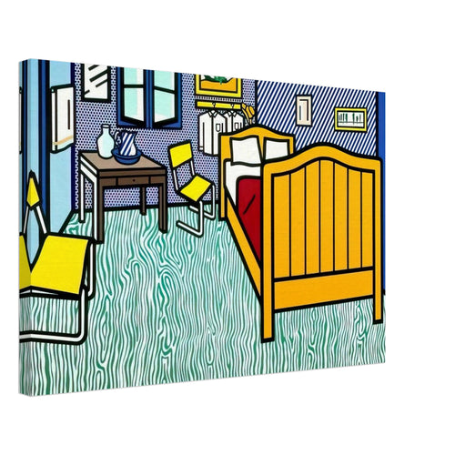 BEDROOM AT ARLES 1992 Canvas | Roy Lichtenstein Canvas | Roy Lichtenstein Shop