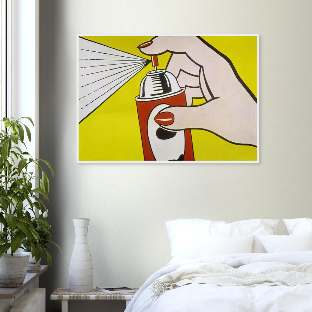 SPRAY 1962 Framed Poster | Roy Lichtenstein Framed Prints Wall Art | Roy Lichtenstein Shop