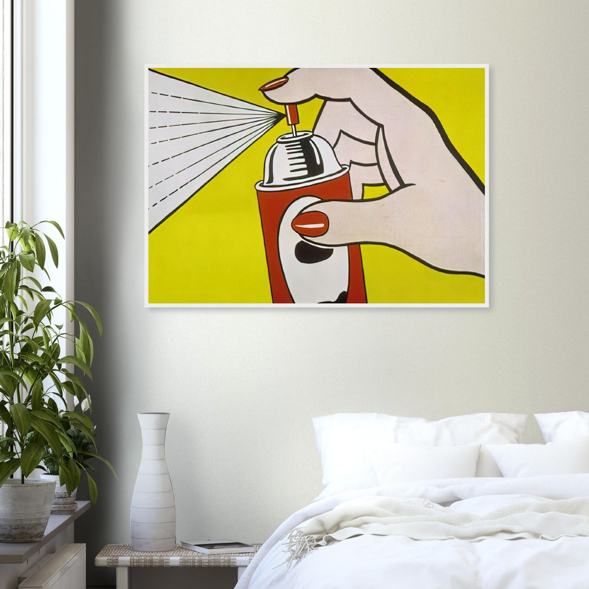 SPRAY 1962 Framed Poster | Roy Lichtenstein Framed Prints Wall Art | Roy Lichtenstein Shop