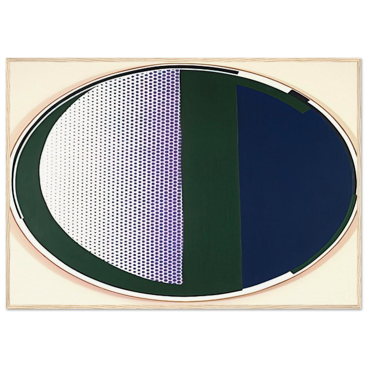MIRROR 1972 Framed Poster | Roy Lichtenstein Framed Prints Wall Art | Roy Lichtenstein Shop