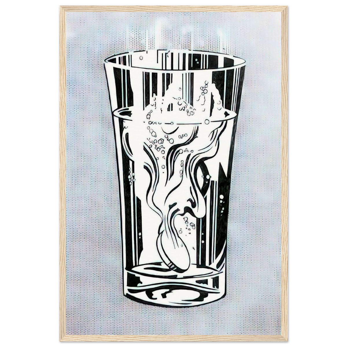 ALKA SELTZER 1966 Framed Poster | Roy Lichtenstein Framed Prints Wall Art | Roy Lichtenstein Shop