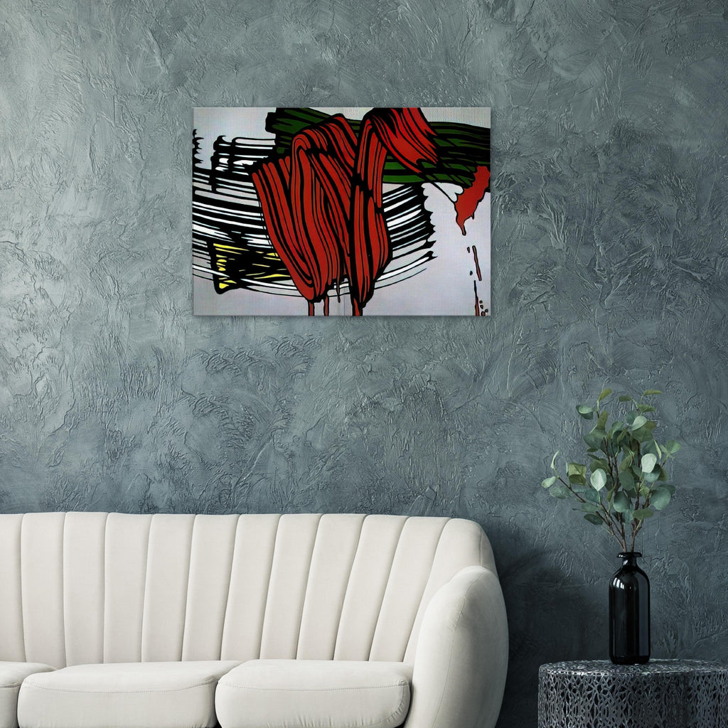 BIG PAINTING NO 6 1965 1 Canvas | Roy Lichtenstein Canvas | Roy Lichtenstein Shop