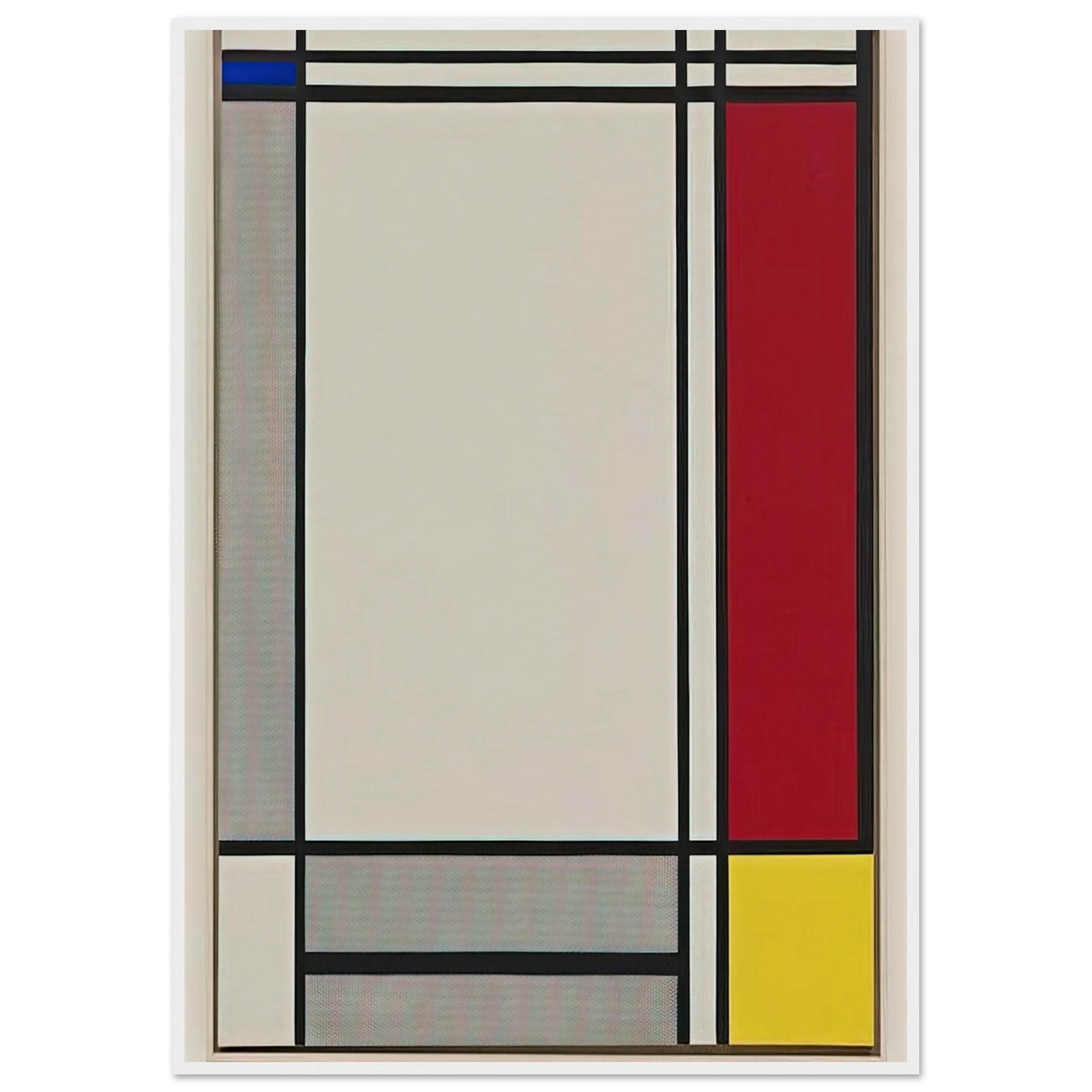 NON OBJECTIVE I 1964 Framed Poster | Roy Lichtenstein Framed Prints Wall Art | Roy Lichtenstein Shop