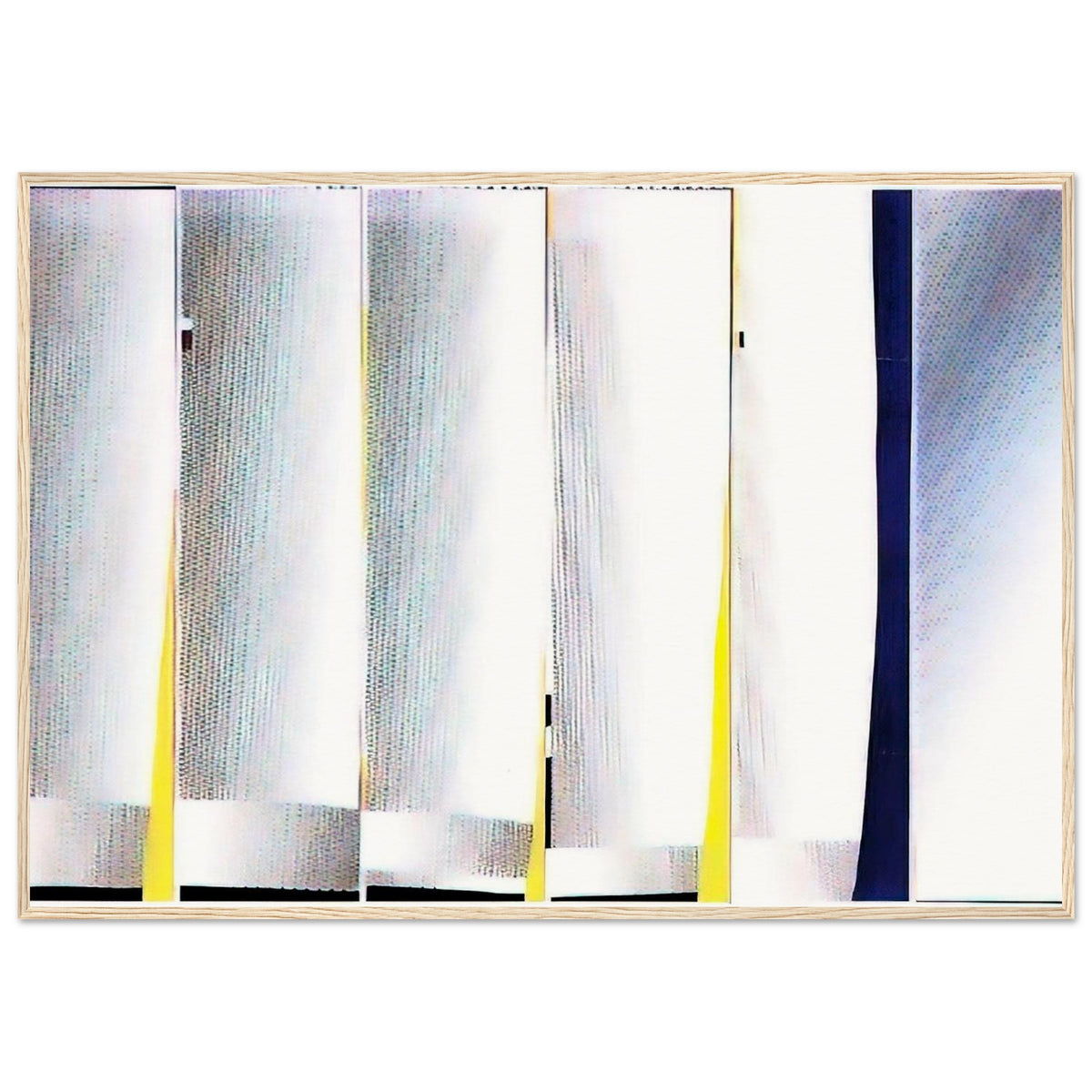 MIRROR SIX PANELS 3 1971 Framed Poster | Roy Lichtenstein Framed Prints Wall Art | Roy Lichtenstein Shop