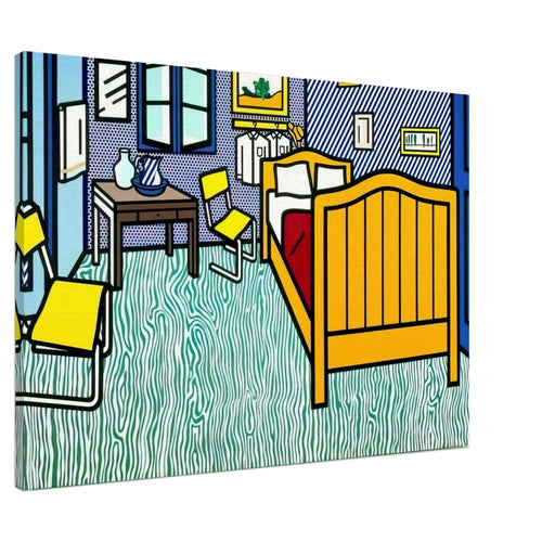 BEDROOM AT ARLES 1992 Canvas | Roy Lichtenstein Canvas | Roy Lichtenstein Shop