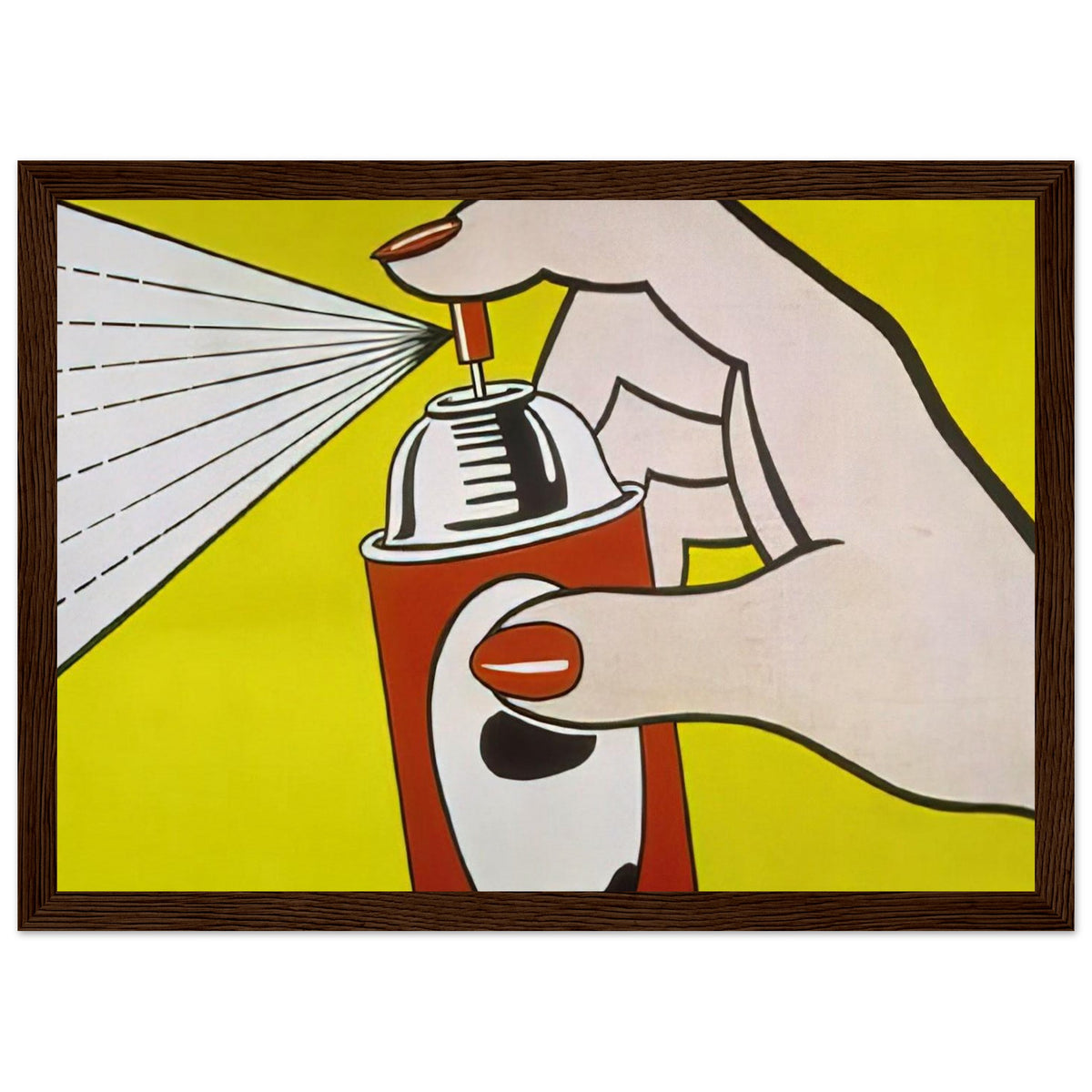SPRAY 1962 Framed Poster | Roy Lichtenstein Framed Prints Wall Art | Roy Lichtenstein Shop