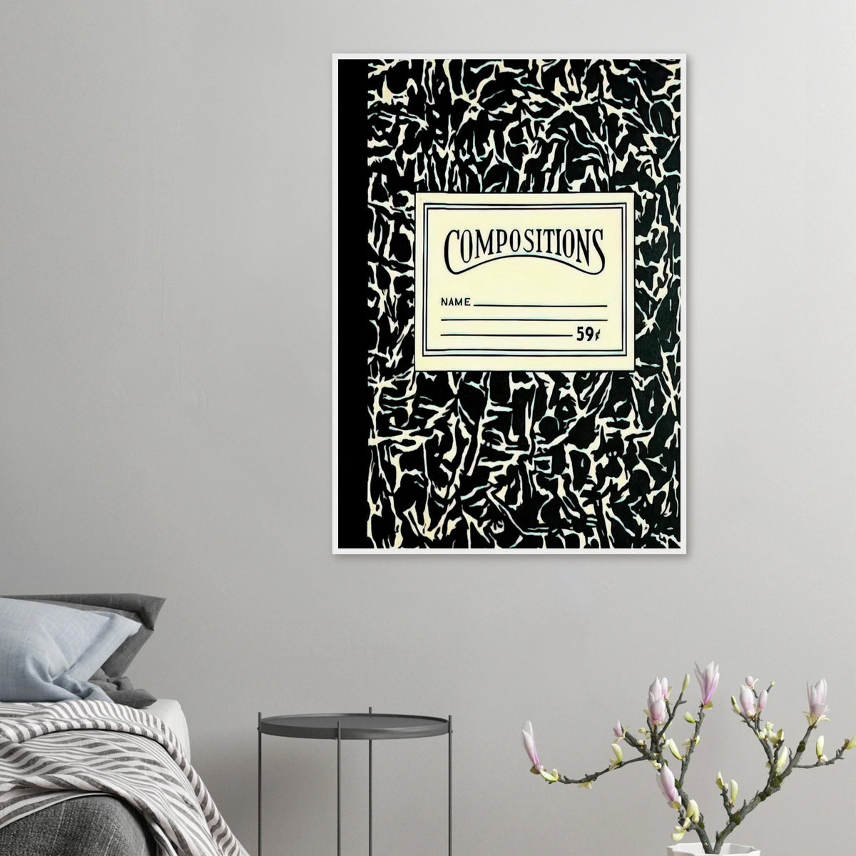 COMPOSITIONS II 1964 Framed Poster | Roy Lichtenstein Framed Prints Wall Art | Roy Lichtenstein Shop