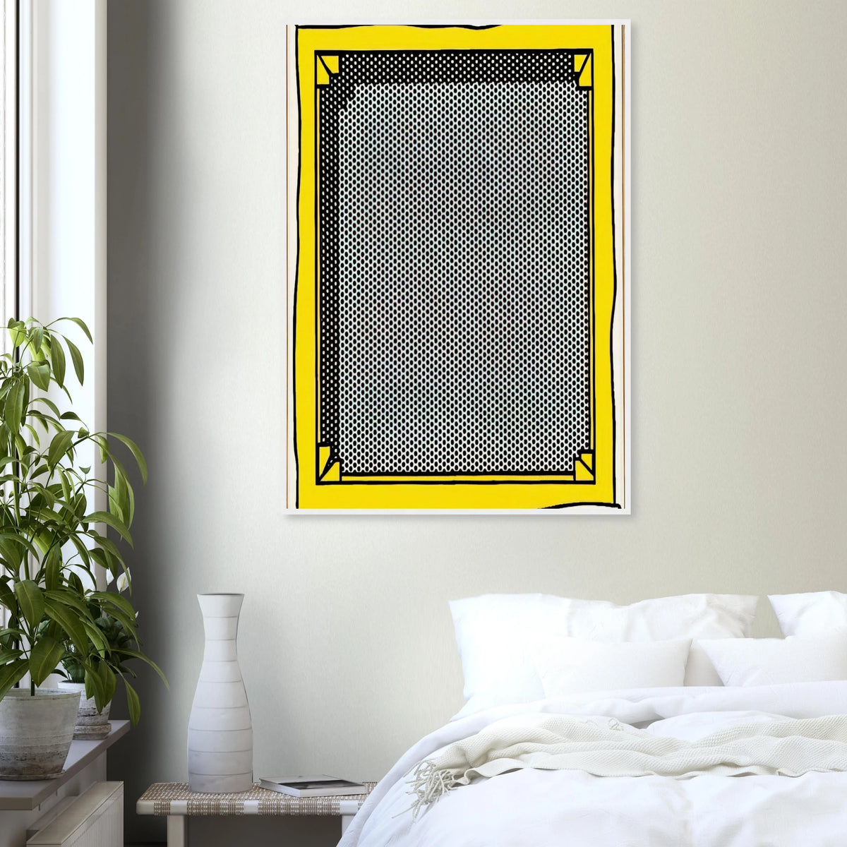 STRETCHER FRAME Framed Poster | Roy Lichtenstein Framed Prints Wall Art | Roy Lichtenstein Shop