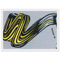 BRUSHSTROKE 1965 0 Framed Poster | Roy Lichtenstein Framed Prints Wall Art | Roy Lichtenstein Shop