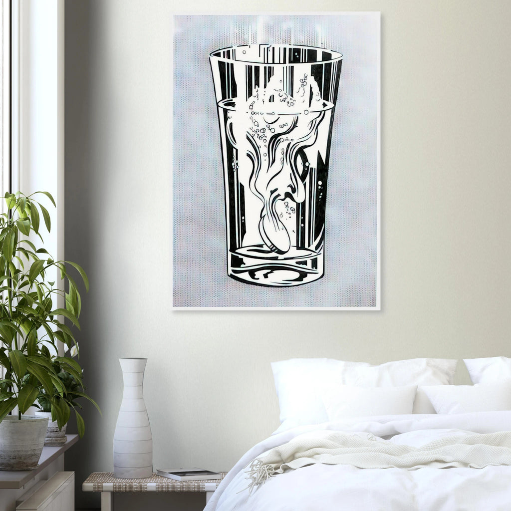 ALKA SELTZER 1966 Framed Poster | Roy Lichtenstein Framed Prints Wall Art | Roy Lichtenstein Shop