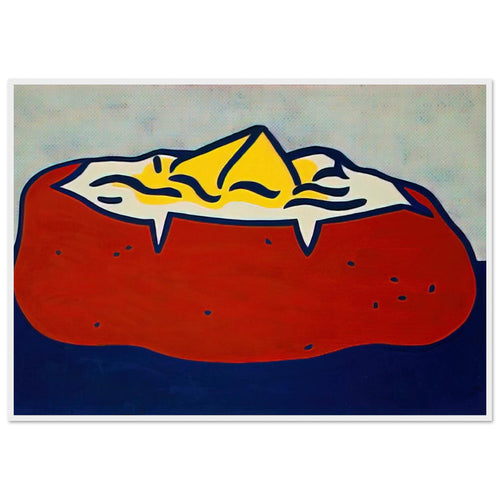 BAKED POTATO 1962 Framed Poster | Roy Lichtenstein Framed Prints Wall Art | Roy Lichtenstein Shop