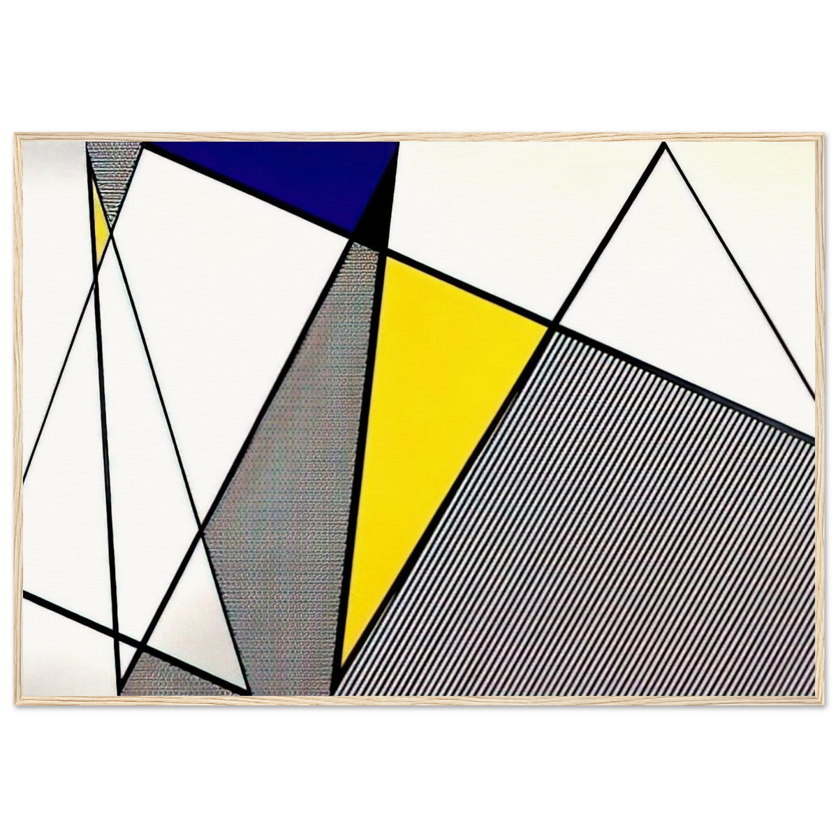PERFECT PAINTING 1 1985 Framed Poster | Roy Lichtenstein Framed Prints Wall Art | Roy Lichtenstein Shop