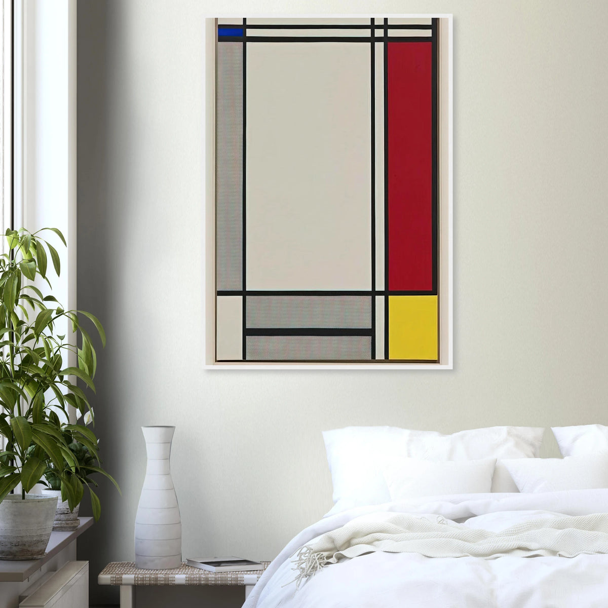 NON OBJECTIVE I 1964 Framed Poster | Roy Lichtenstein Framed Prints Wall Art | Roy Lichtenstein Shop