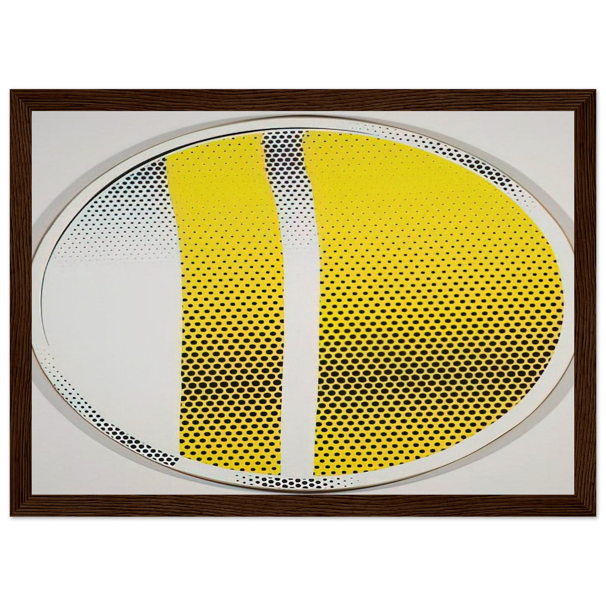MIRROR 4 1970 3 Framed Poster | Roy Lichtenstein Framed Prints Wall Art | Roy Lichtenstein Shop