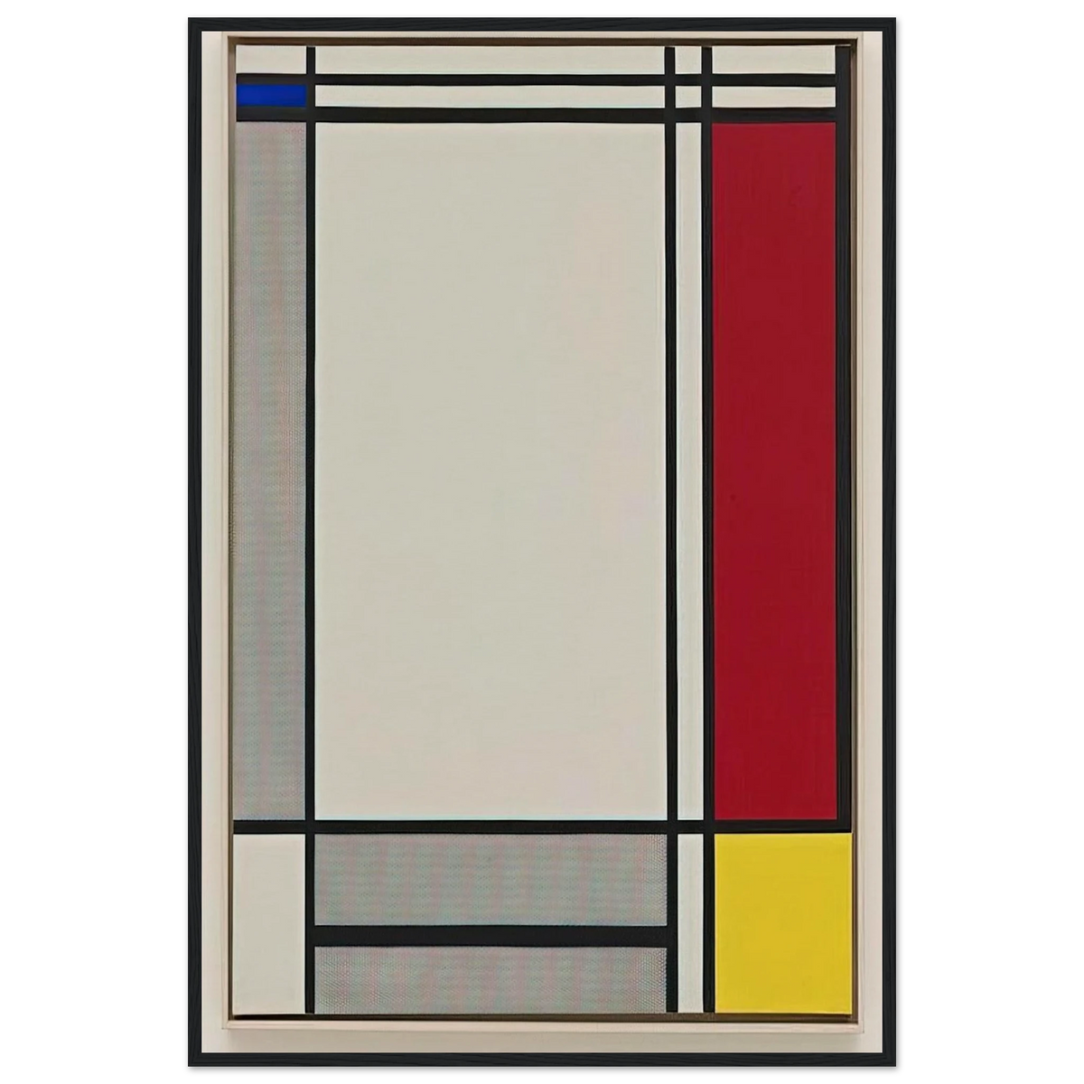 NON OBJECTIVE I 1964 Framed Poster | Roy Lichtenstein Framed Prints Wall Art | Roy Lichtenstein Shop
