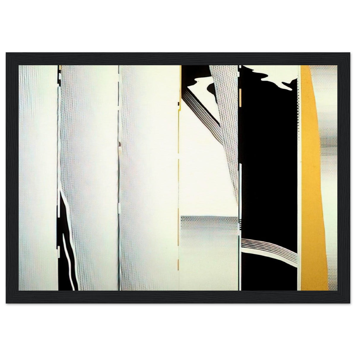 MIRROR SIX PANELS 1 1970 Framed Poster | Roy Lichtenstein Framed Prints Wall Art | Roy Lichtenstein Shop