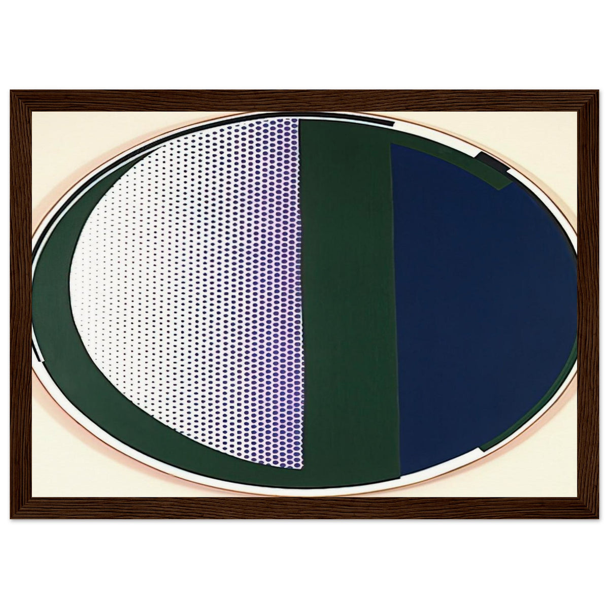 MIRROR 1972 Framed Poster | Roy Lichtenstein Framed Prints Wall Art | Roy Lichtenstein Shop