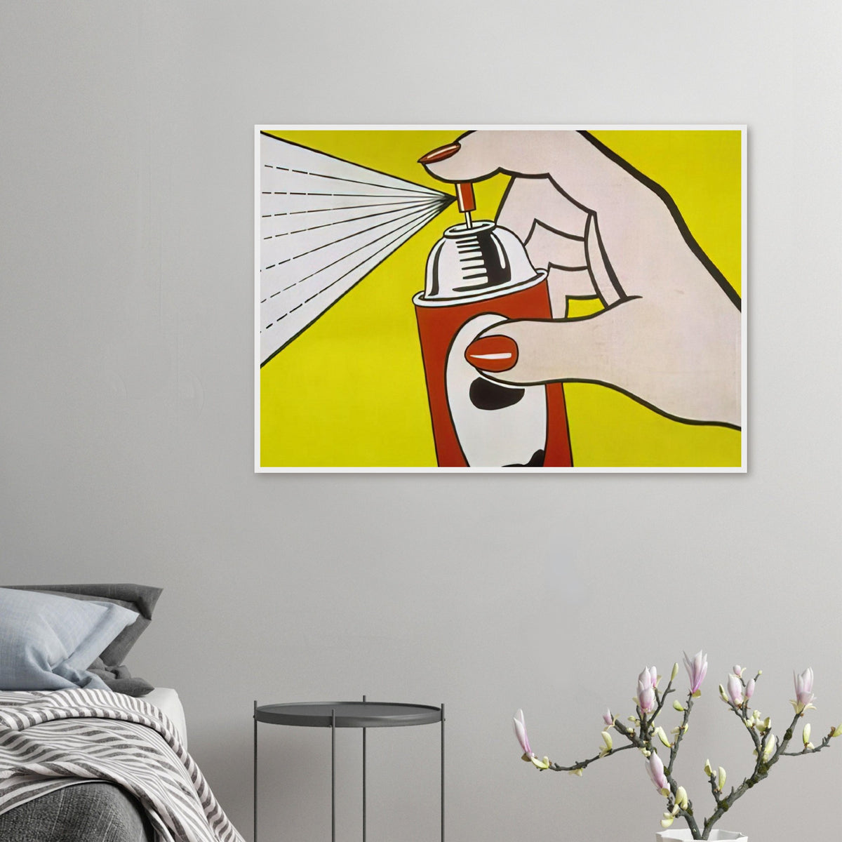 SPRAY 1962 Framed Poster | Roy Lichtenstein Framed Prints Wall Art | Roy Lichtenstein Shop