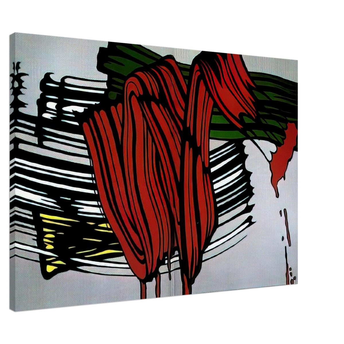 BIG PAINTING NO 6 1965 1 Canvas | Roy Lichtenstein Canvas | Roy Lichtenstein Shop